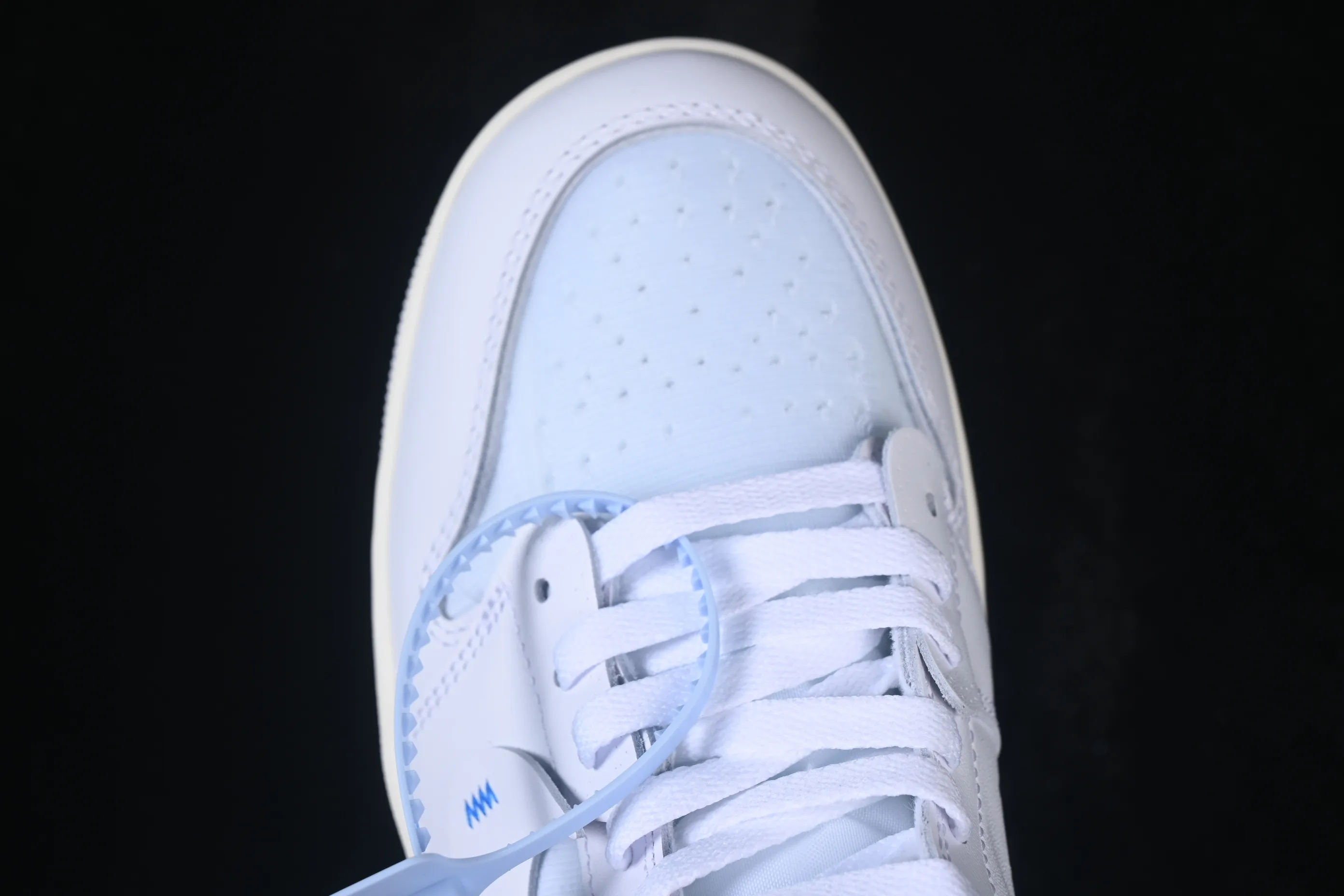 All categories Air Jordan Jordan series basketball shoes Air Jordan 1 High LW version Off White x Air Jordan OW AJ1 Joe 1 joint white high-top basketball shoes AA3834-100